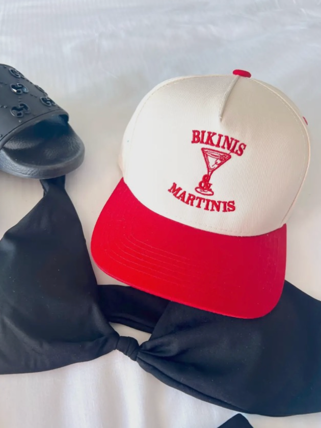 Bikinis and Martinis Trucker Hat