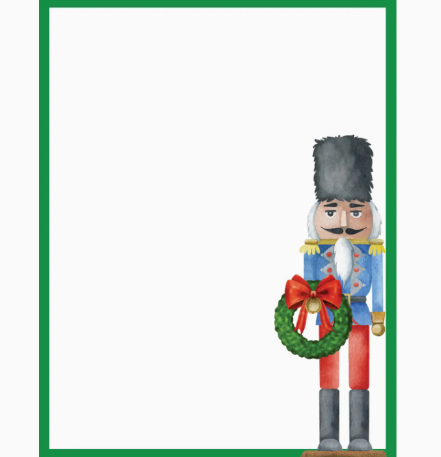 Nutcracker Notepad