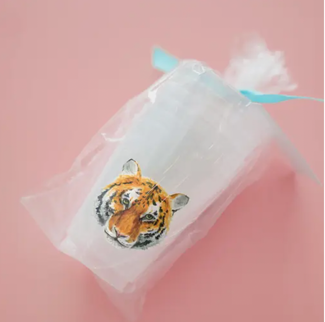 Tiger Frosted Cups