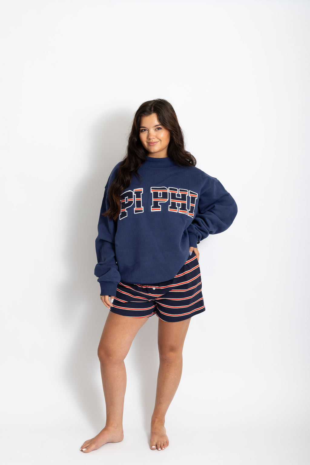 Pi Phi 4th of July Mockneck