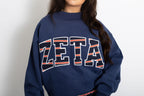 Zeta 4th of July Mockneck