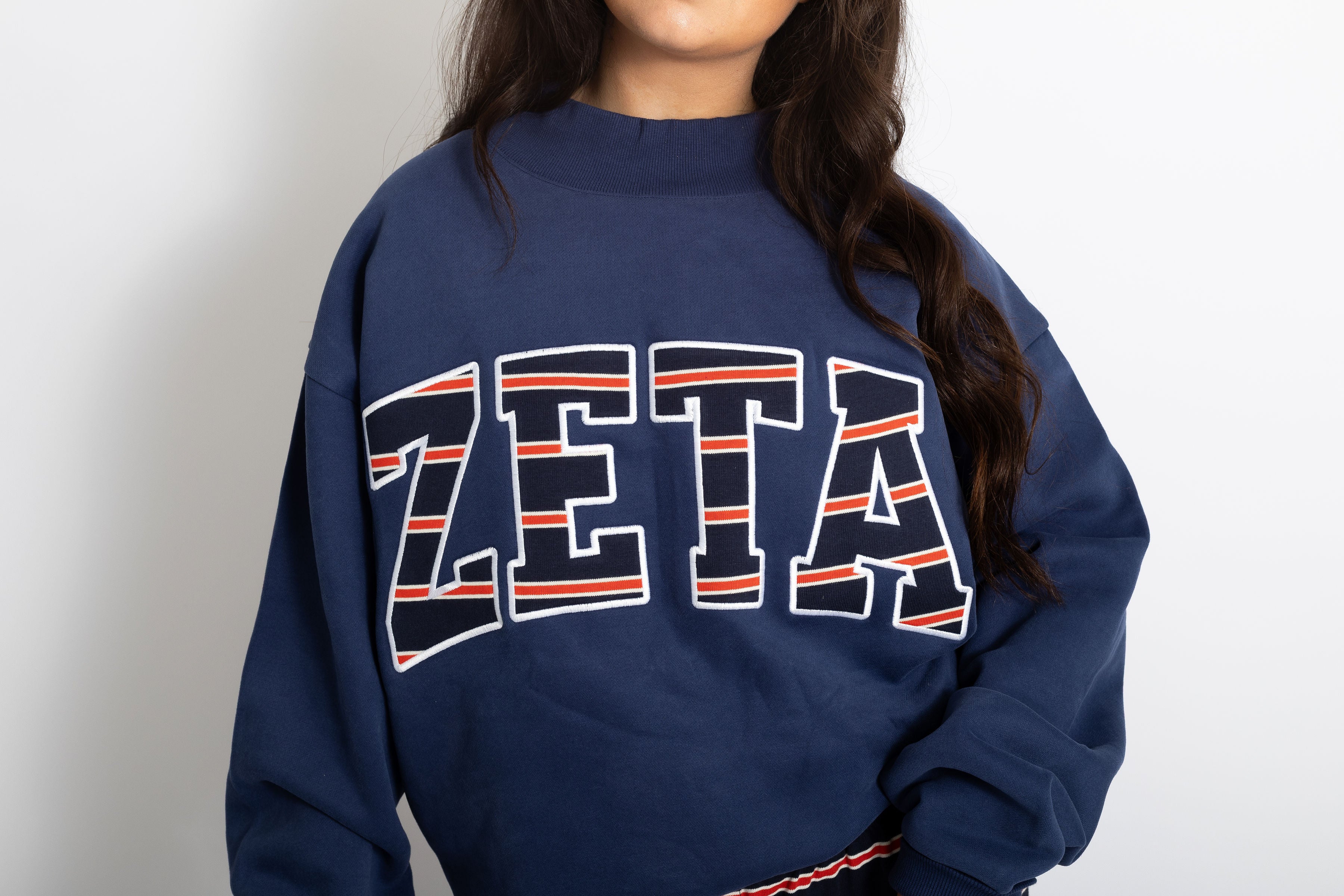 Zeta 4th of July Mockneck