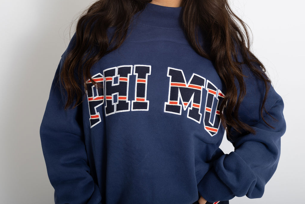 Phi Mu 4th of July Mockneck