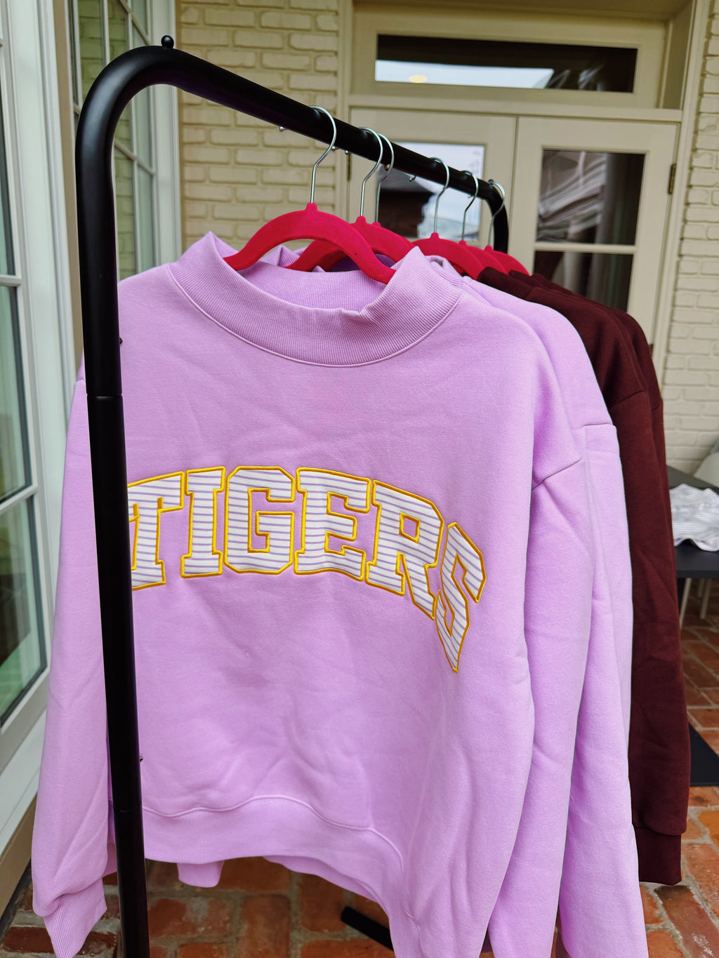 PREORDER LSU TIGERS MOCKNECK