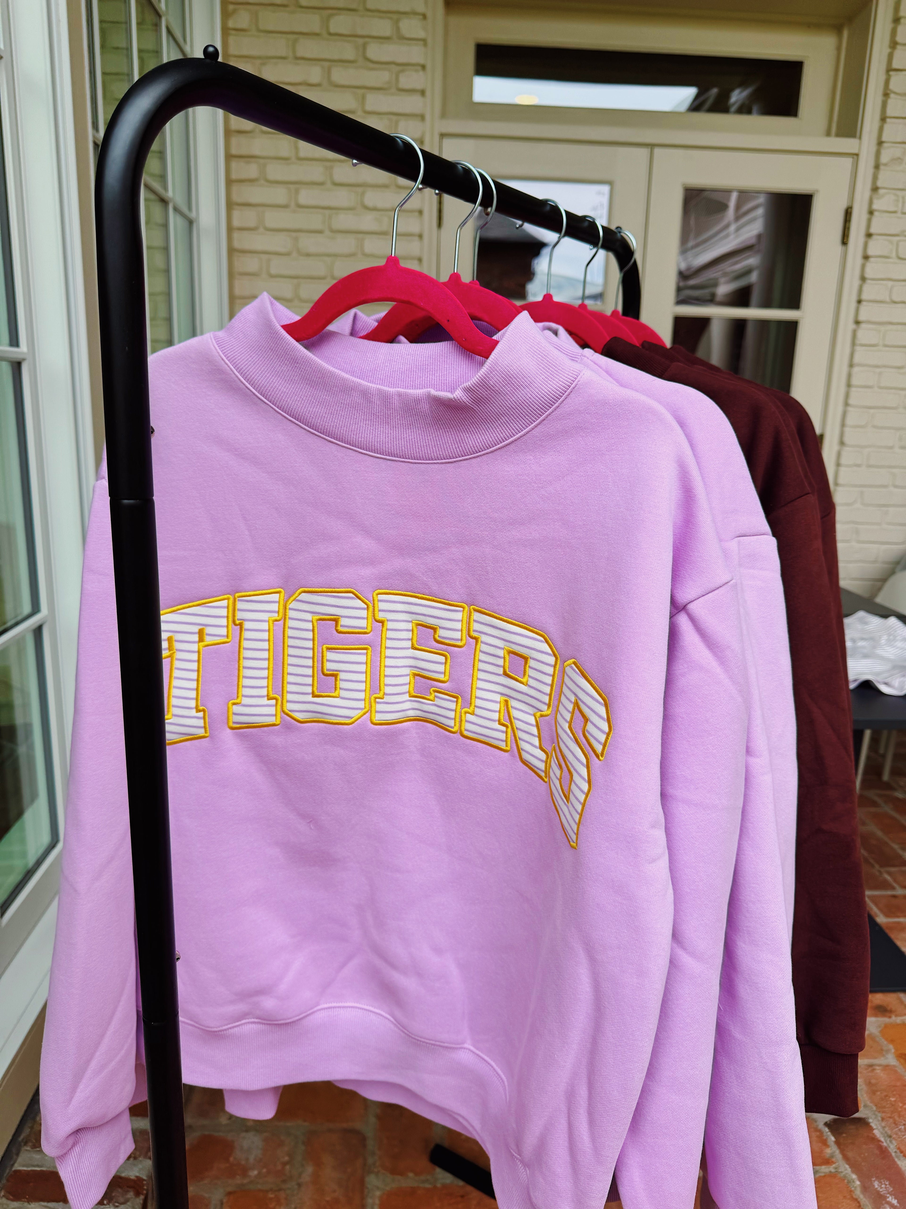 LSU TIGERS MOCKNECK