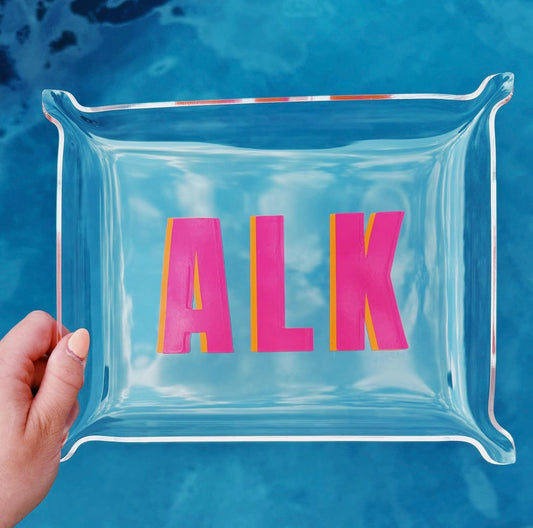 Customizable Acrylic Tray
