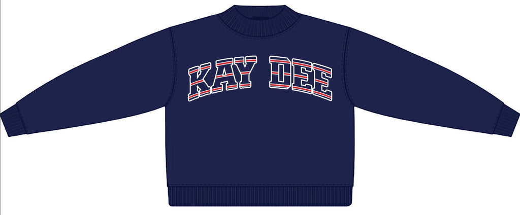 KD 4th of July Mockneck