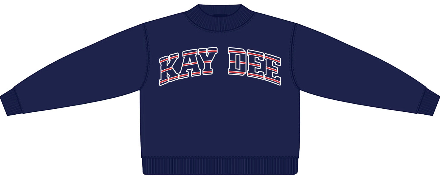 KD 4th of July Mockneck