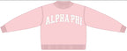 Alpha Phi Polka Dot Mockneck