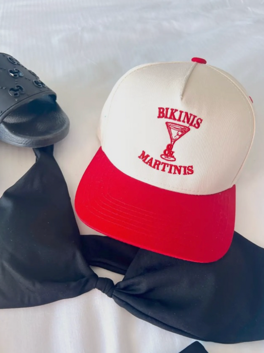 Bikinis and Martinis Trucker Hat