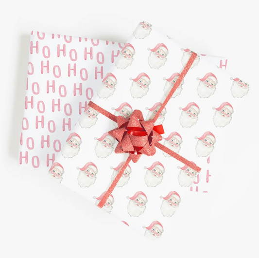 Santa Claus Double-Sided Wrapping Paper
