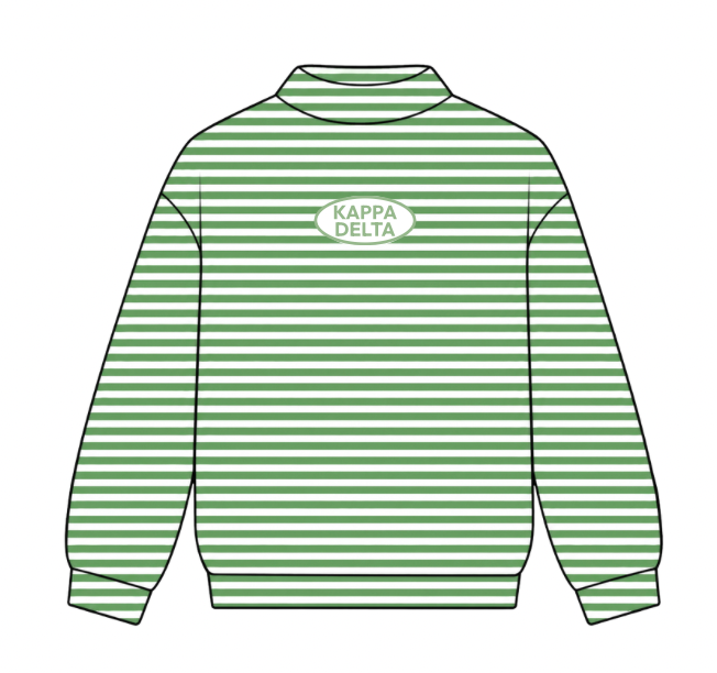 KD Striped Mockneck PREORDER