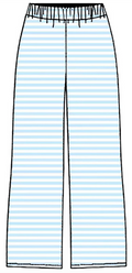 Blue Striped Pants PREORDER