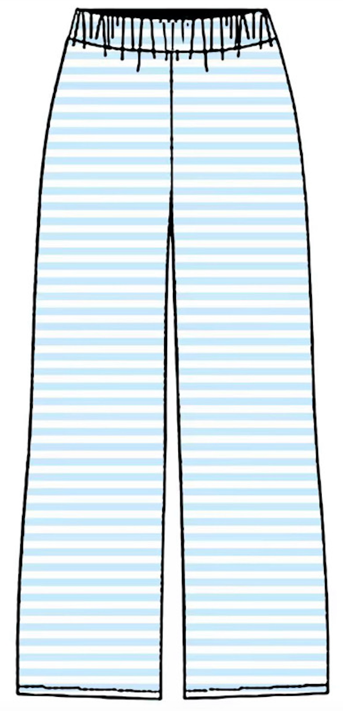 Blue Striped Pants PREORDER