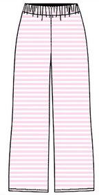 Pink Striped Pants PREORDER