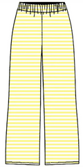 Yellow Striped Pants PREORDER