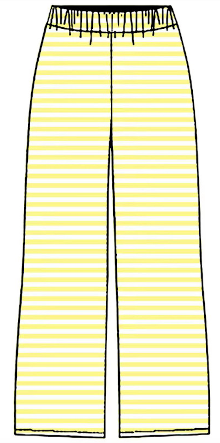 Yellow Striped Pants PREORDER