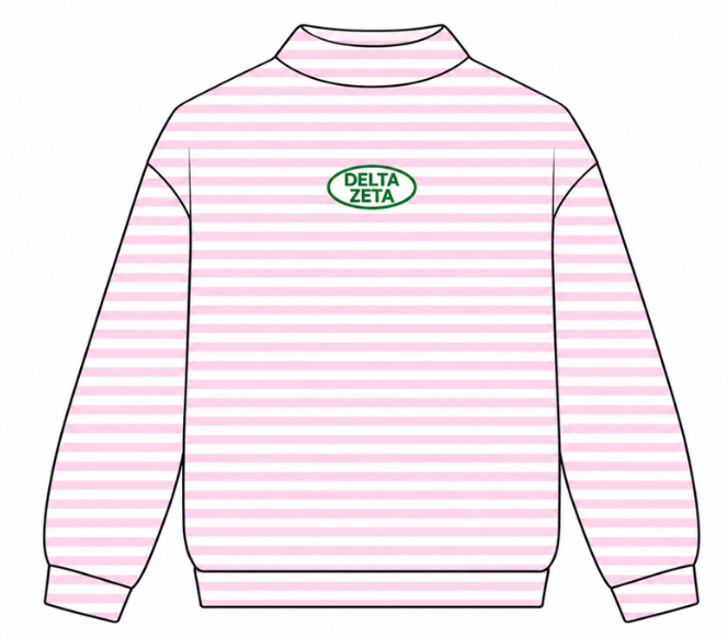 DZ Striped Mockneck PREORDER