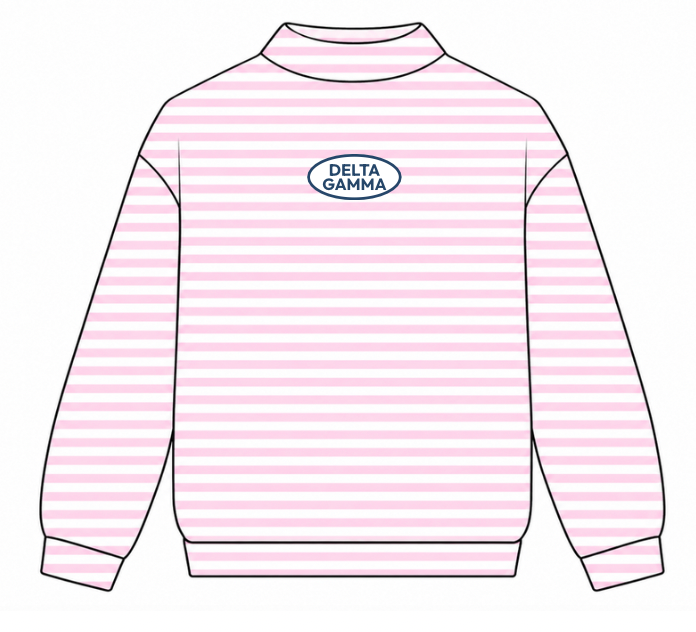 DG Striped Mockneck PREORDER