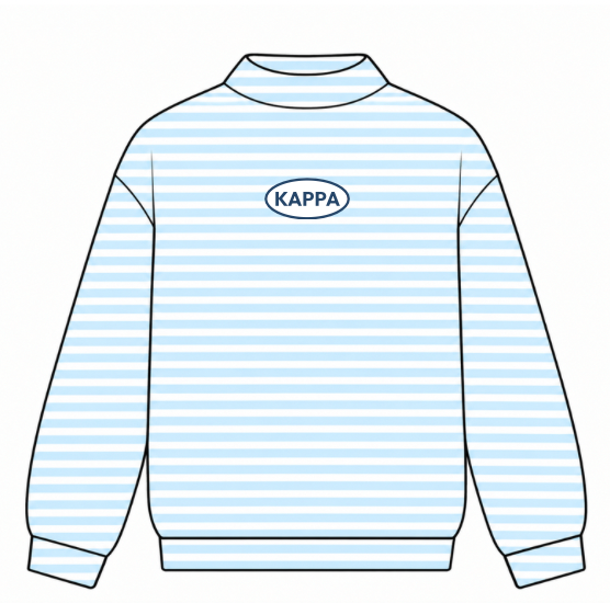 Kappa Striped Mockneck PREORDER