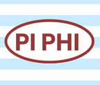 Pi Phi Striped Mockneck PREORDER