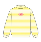 Chi O Striped Mockneck PREORDER