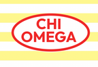 Chi O Striped Mockneck PREORDER
