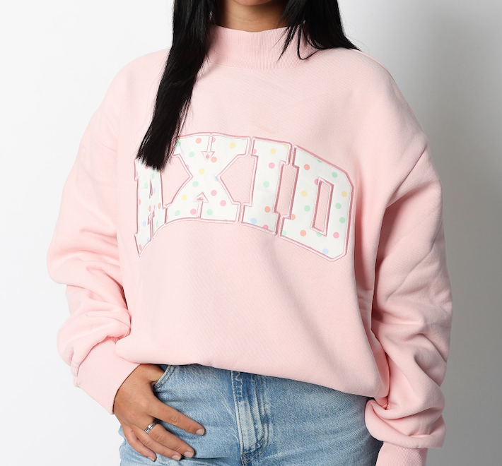 AXiD Polka Dot Mockneck